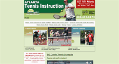 Desktop Screenshot of myatltennis.com